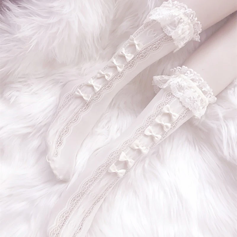Lolita bow socks HA1536