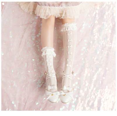 Lolita bow socks HA1536 - Image 7