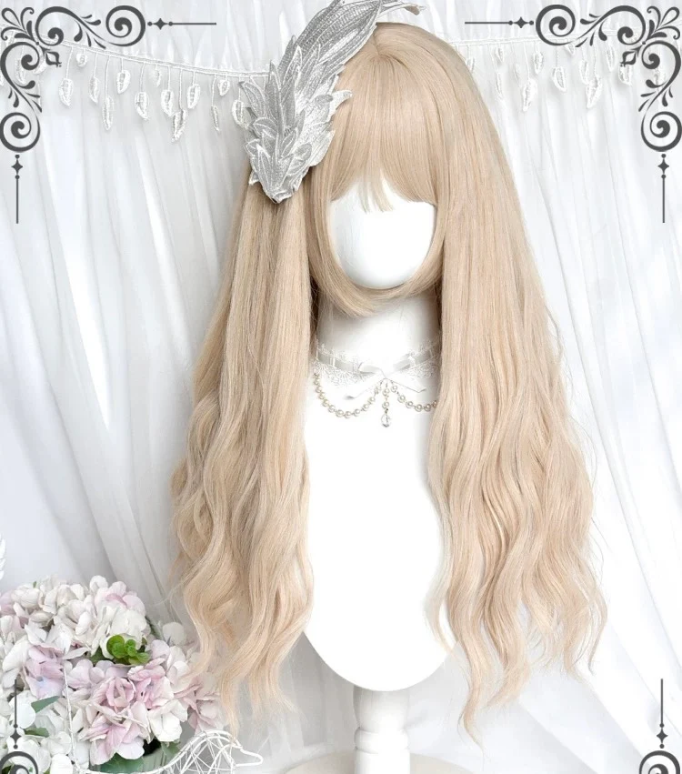 Lolita cute long curly wig HA2590 - Image 2