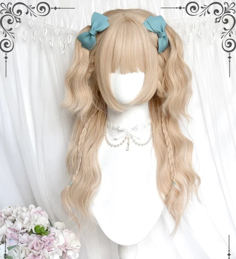 Lolita cute long curly wig HA2590 - Image 3