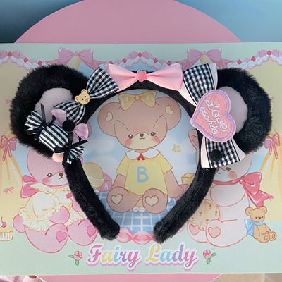 Lolita cute sweet plush headband    HA0770 - Image 5