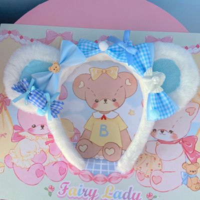 Lolita cute sweet plush headband    HA0770 - Image 6