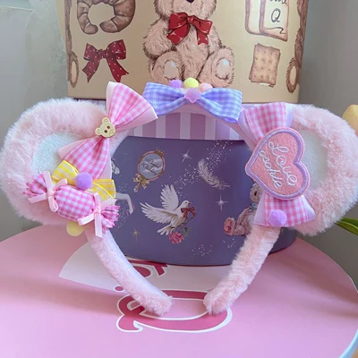 Lolita cute sweet plush headband    HA0770 - Image 7