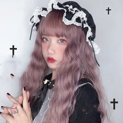 Lolita Everyday Long Curly Wig HA0691 - Image 2