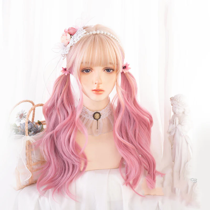Lolita gradient long curly hair HA0388 - Image 3