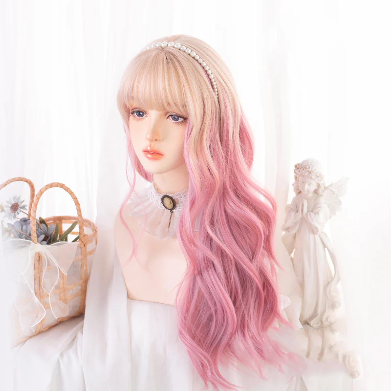 Lolita gradient long curly hair HA0388 - Image 4