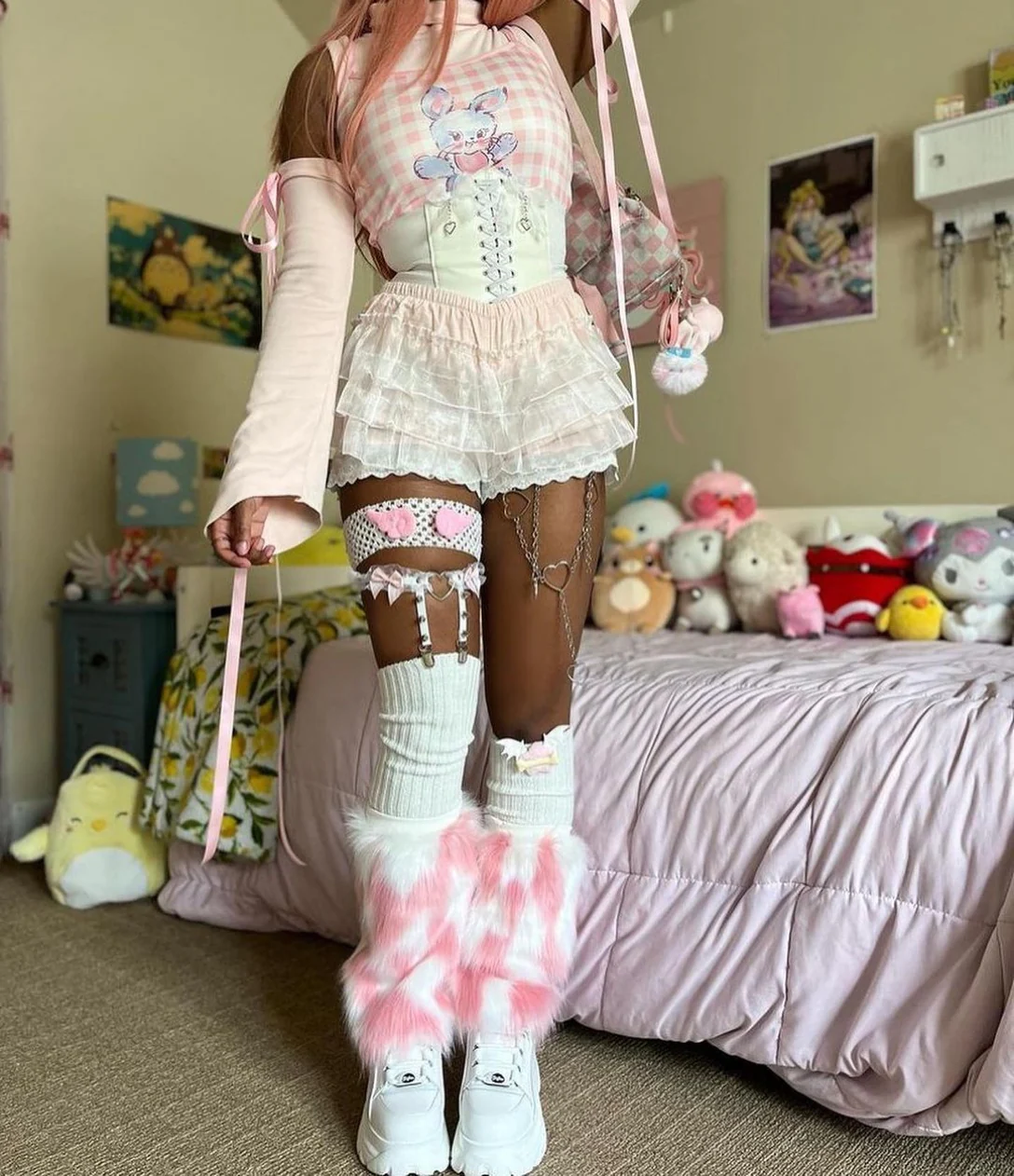 Lolita tutu skirt safety pants   HA1104 - Image 3