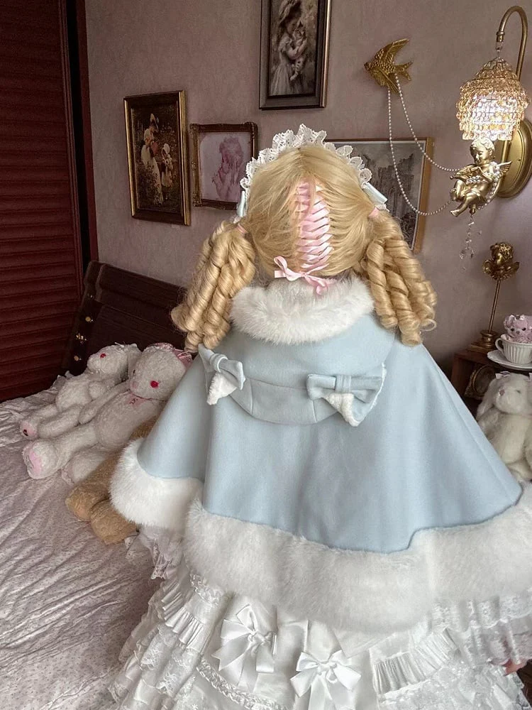 Lolita plush cloak HA29742 - Image 6