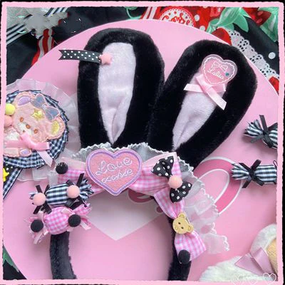 Lolita rabbit ears sweet hair band    HA0752 - Image 6