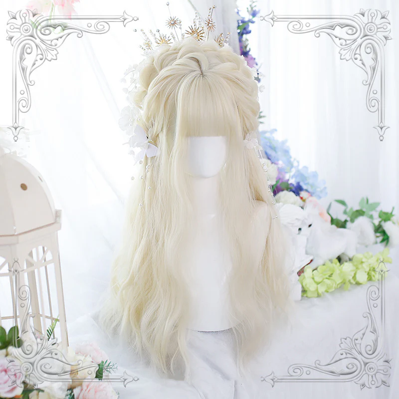 Lolita "Xiahe · Chunmu" natural water ripple curly hair   HA1087 - Image 2