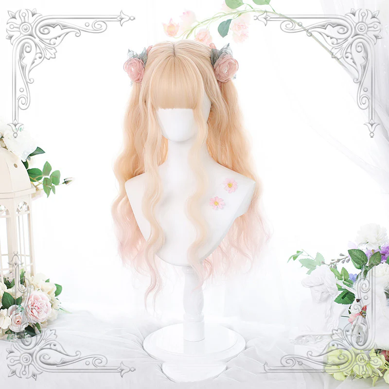 Lolita "Xiahe · Chunmu" natural water ripple curly hair   HA1087 - Image 4