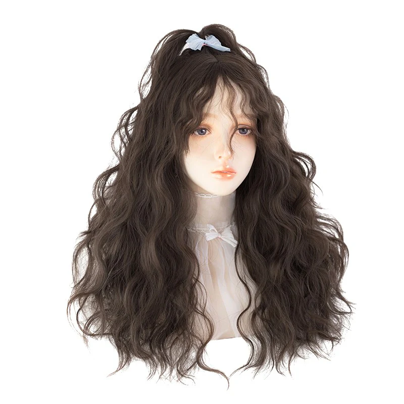 Long curly hair wig   HA1236 - Image 5