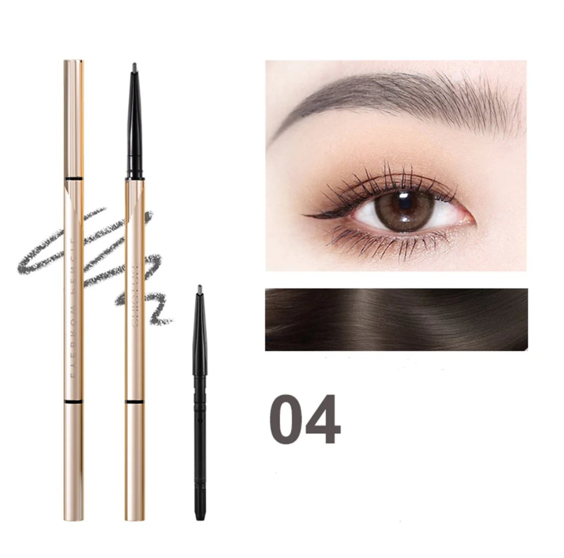 Long lasting non-fading eyebrow pencil HA0108 - Image 4