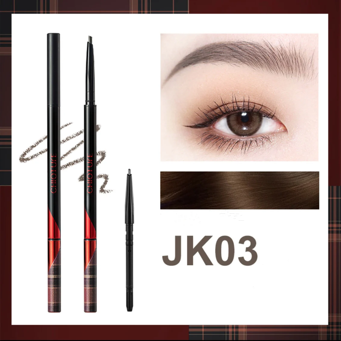 Long lasting non-fading eyebrow pencil HA0108 - Image 6