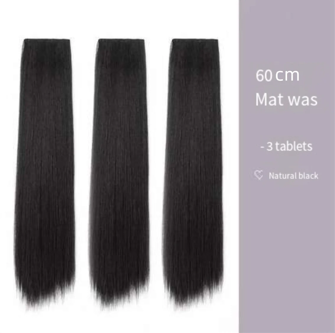 long straight hair clips  HA0158 - Image 6