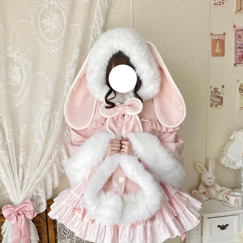 Lop-Eared Lolita Cape Coat HA29726 - Image 12