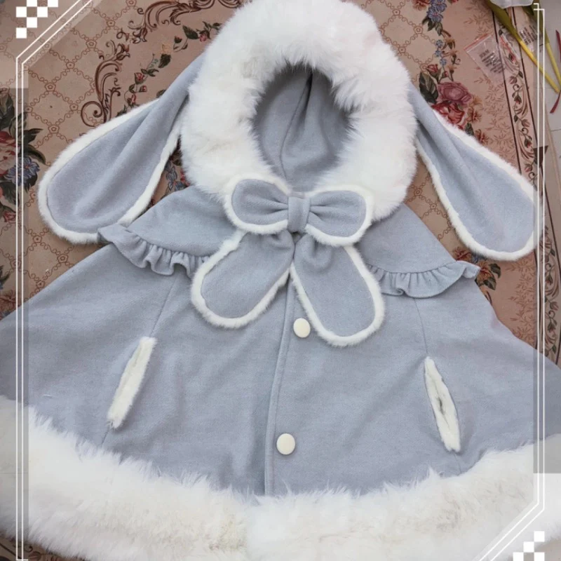 Lop-Eared Lolita Cape Coat HA29726 - Image 3