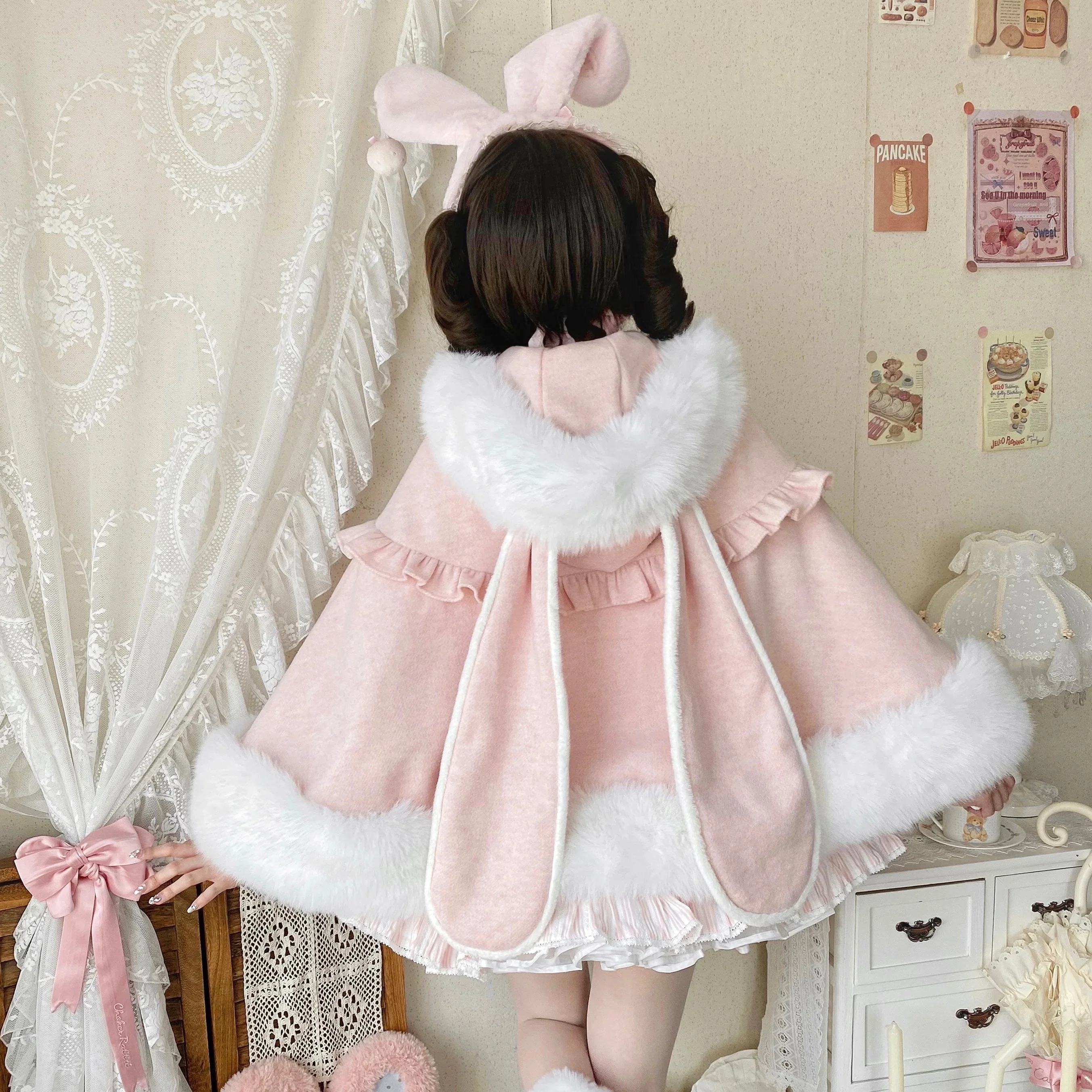 Lop-Eared Lolita Cape Coat HA29726 - Image 6