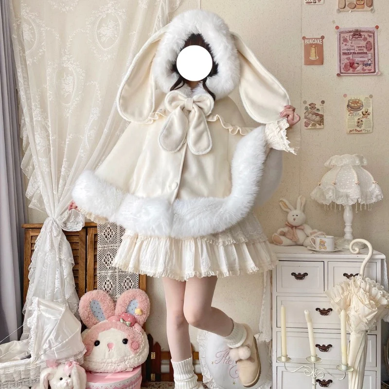 Lop-Eared Lolita Cape Coat HA29726 - Image 7