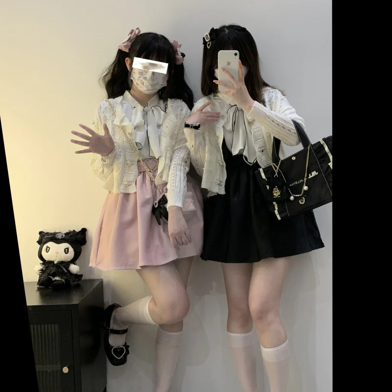 Love button girl suspender skirt HA1271 - Image 4