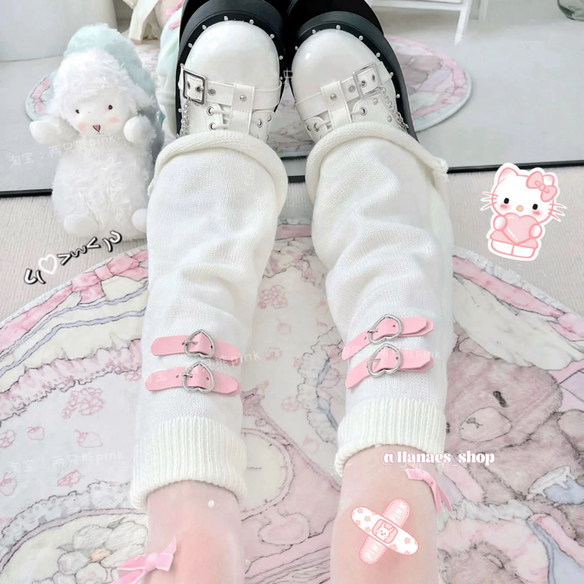 Love knitted leg warmers HA2469 - Image 2