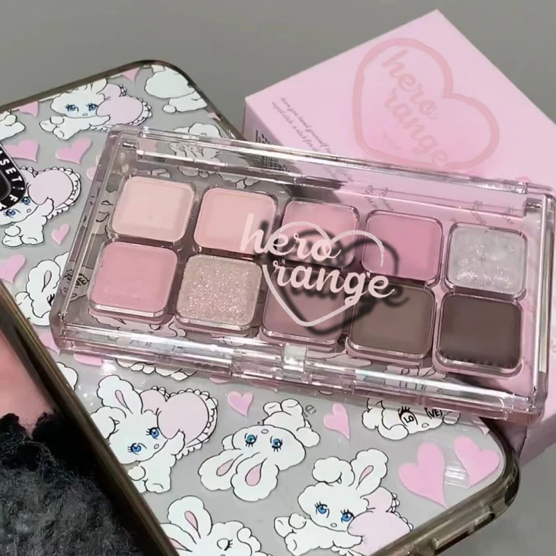 Love Pink Brown Keyboard Eyeshadow HA2147