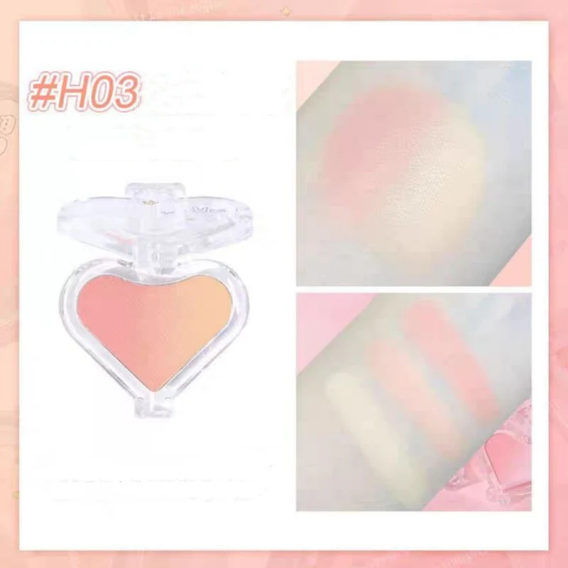 Lovely Matte Contour Highlighter Blush   HA1481 - Image 7