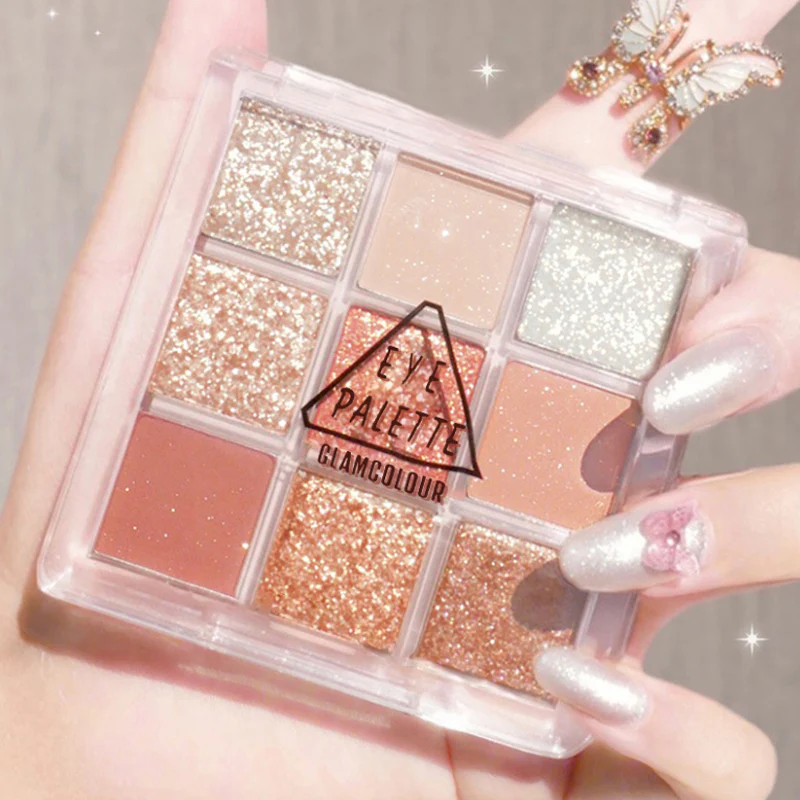 Magic Color 9 Color Eyeshadow Palette   HA0261 - Image 3