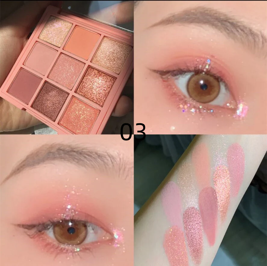 Magic Color 9 Color Eyeshadow Palette   HA0261 - Image 5