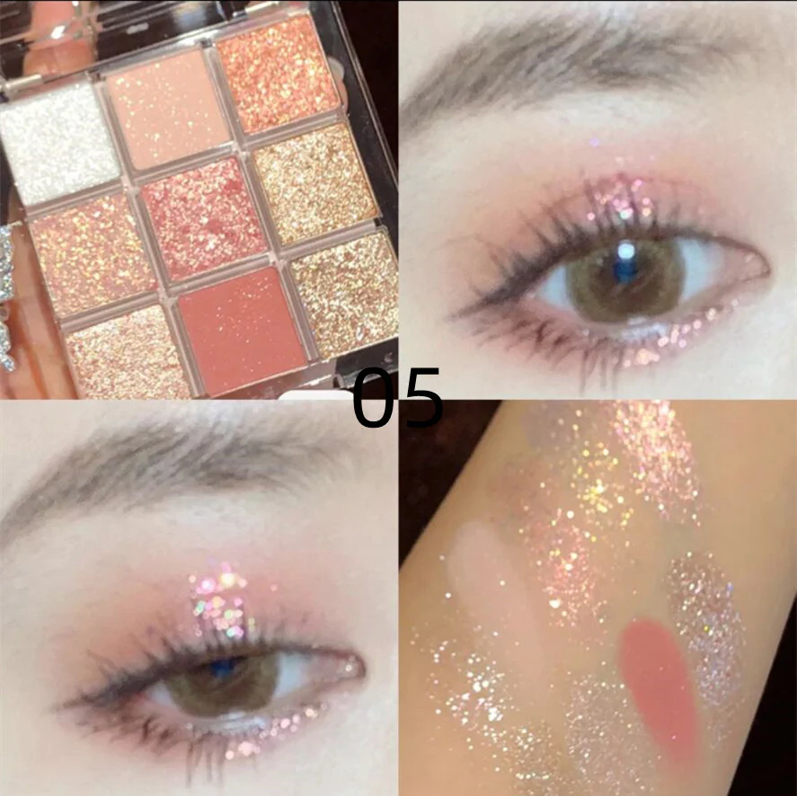 Magic Color 9 Color Eyeshadow Palette   HA0261 - Image 7