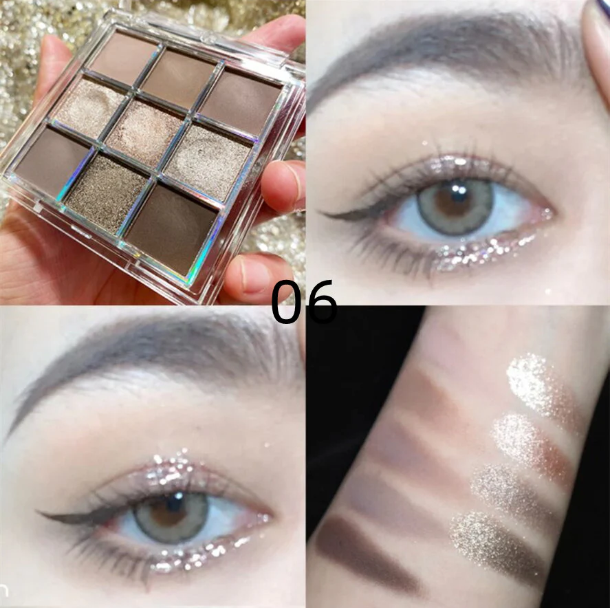 Magic Color 9 Color Eyeshadow Palette   HA0261 - Image 8