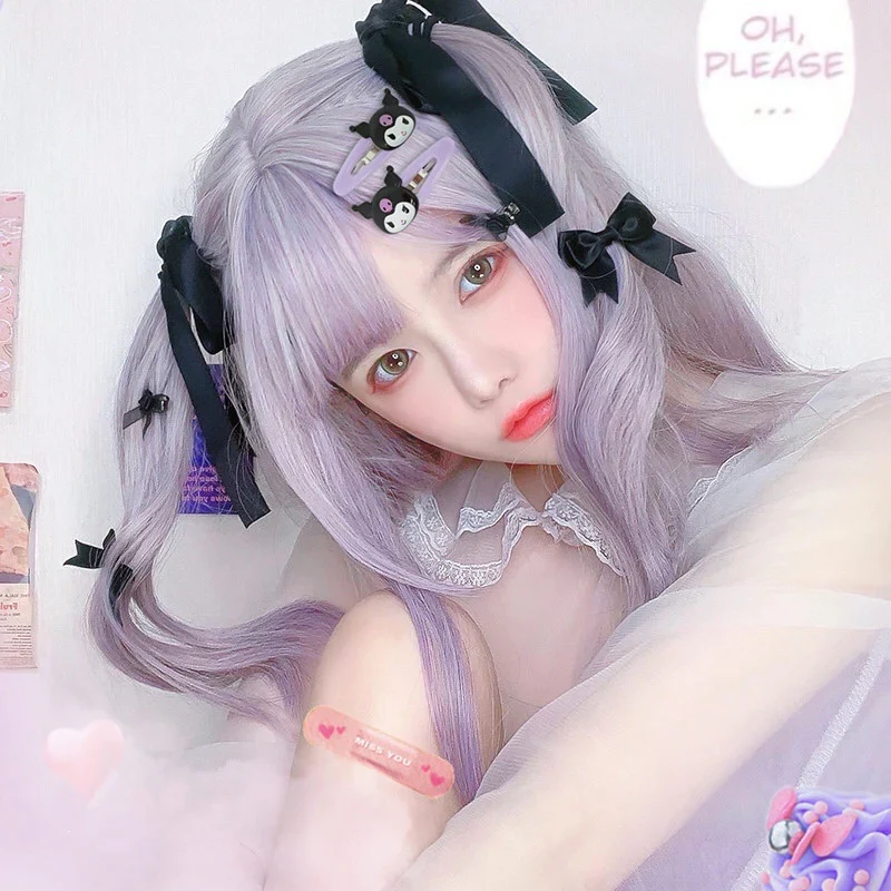 Medium and long curly cute girl wig HA1277 - Image 2