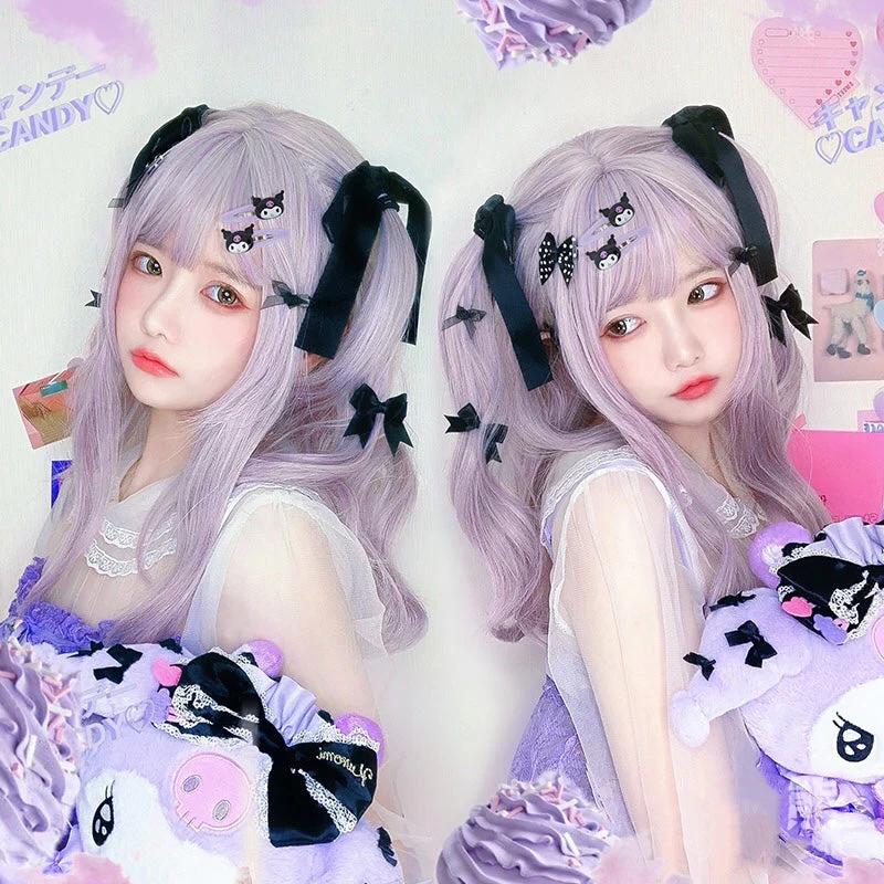 Medium and long curly cute girl wig HA1277 - Image 3