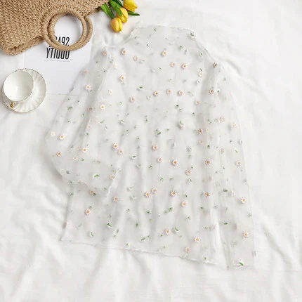 Mesh bottoming shirt long sleeve top HA0508 - Image 7