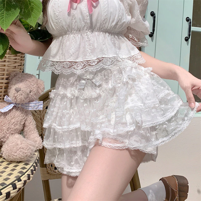Mesh cake skirt HA2501 - Image 12