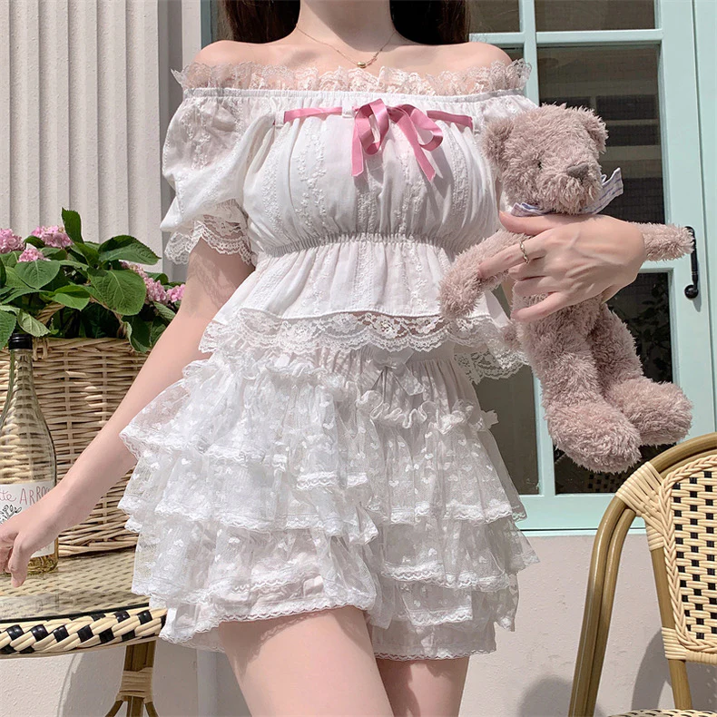 Mesh cake skirt HA2501 - Image 3