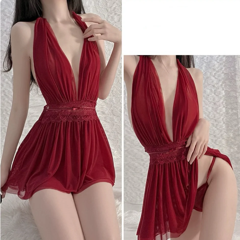 Mesh lace dress HA2515 - Image 4