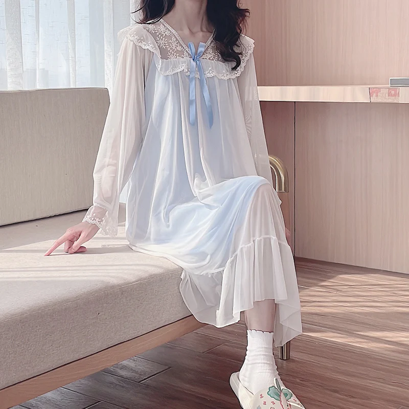 Mesh sweet and cute dress    HA0526 - Image 4