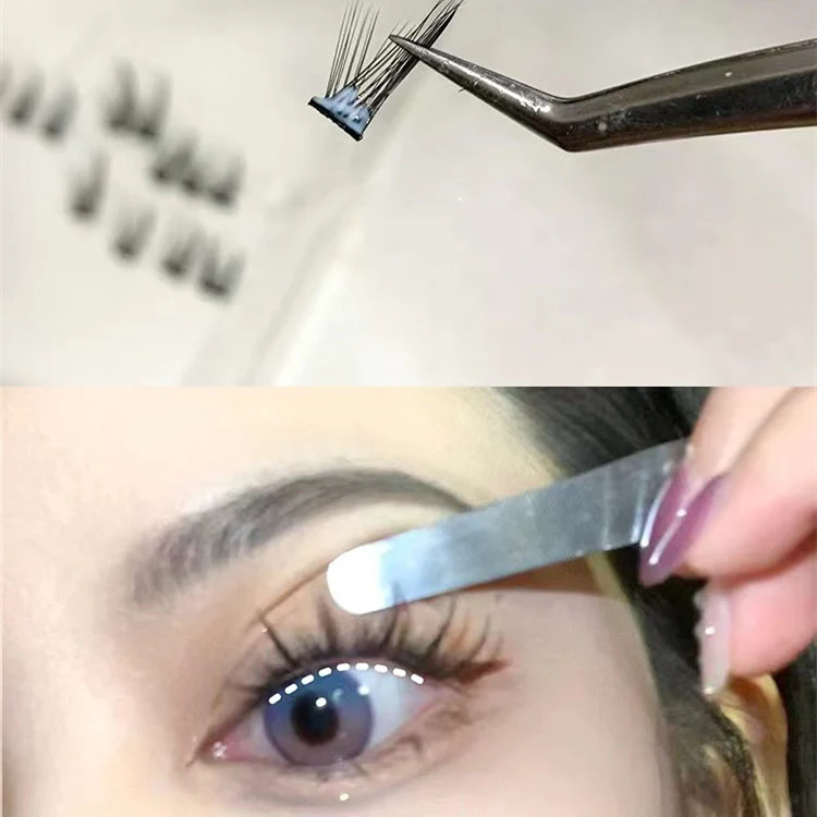 Mink Hair Segmented Little Devil False Eyelashes    HA0651 - Image 5