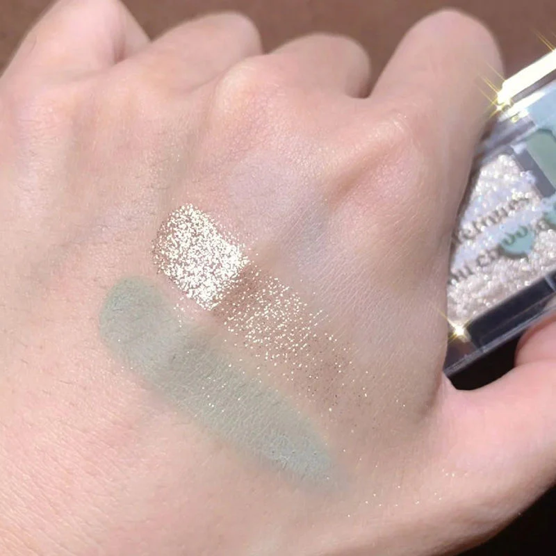 Mint green tri-color eye shadow HA0923 - Image 2
