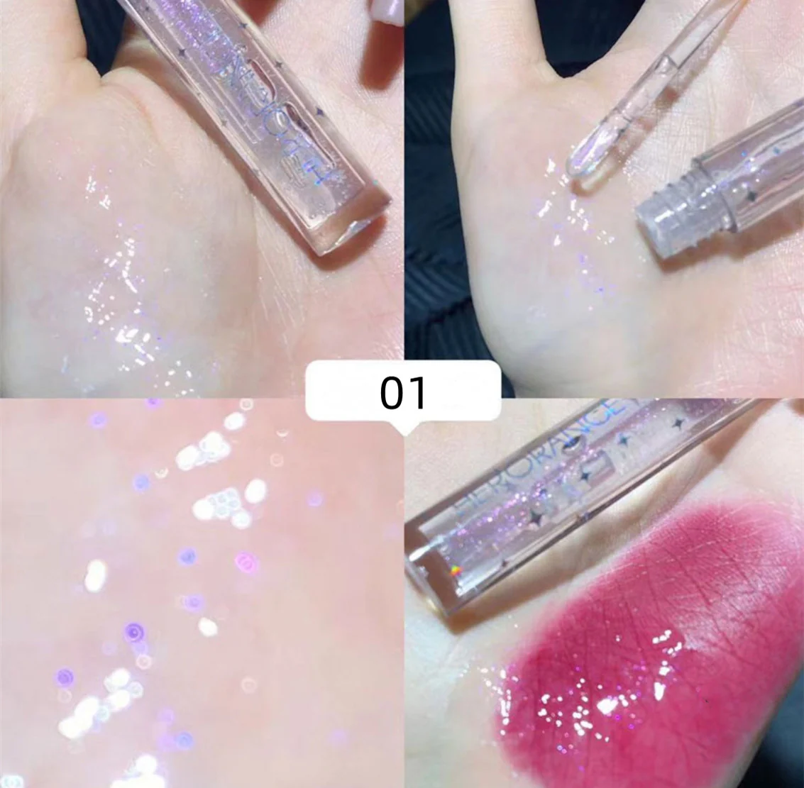 Mirror water glossy lip gloss 4-pack HA0105 - Image 6