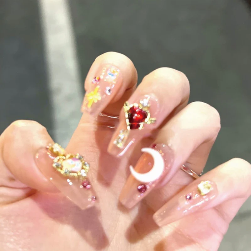 Moon Scepter Love Wings Nail Art HA1590 - Image 4