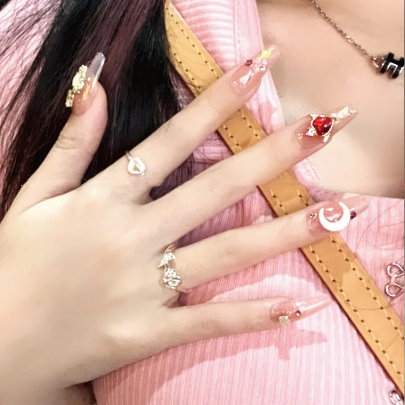 Moon Scepter Love Wings Nail Art HA1590 - Image 5