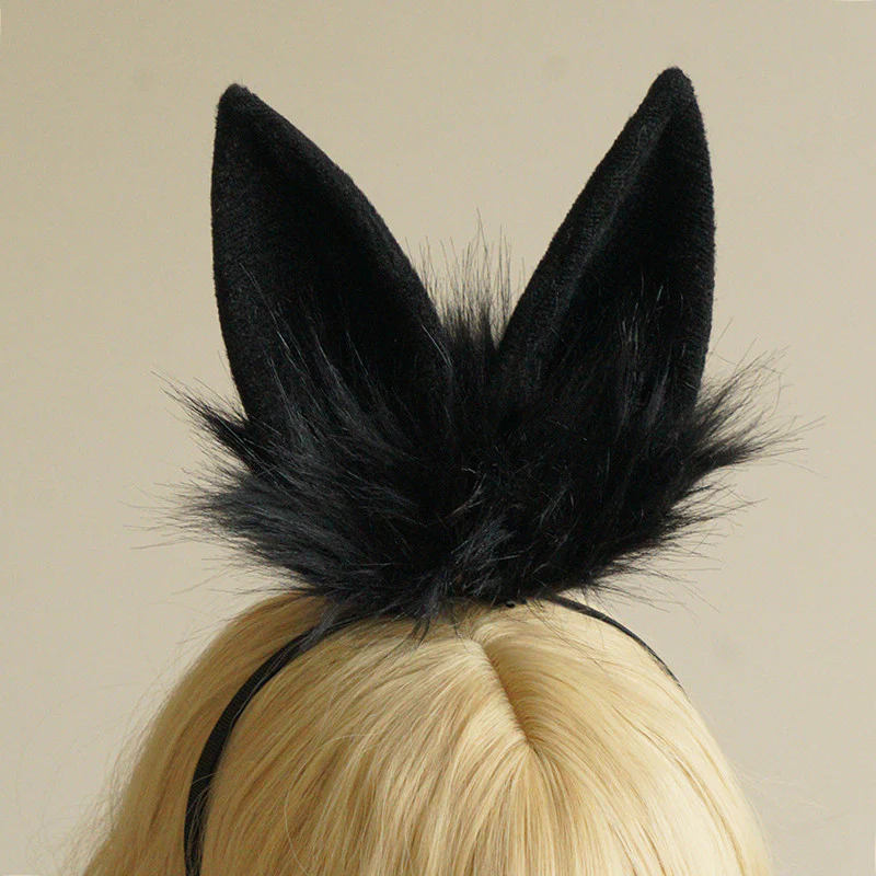 Multicolor Plush Simulation Rabbit Ears  HA0706 - Image 4
