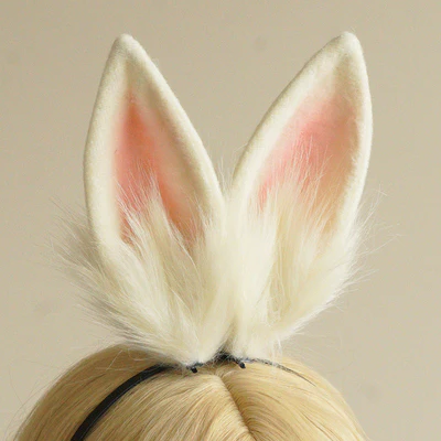Multicolor Plush Simulation Rabbit Ears  HA0706 - Image 6