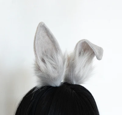 Multicolor Plush Simulation Rabbit Ears  HA0706 - Image 7