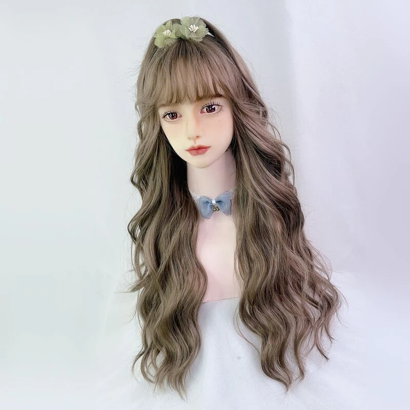 Natural Fluffy Wool Curly Wig HA0052 - Image 4