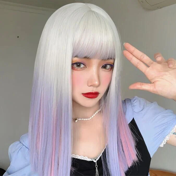 Natural gradient color wig   HA1113 - Image 2