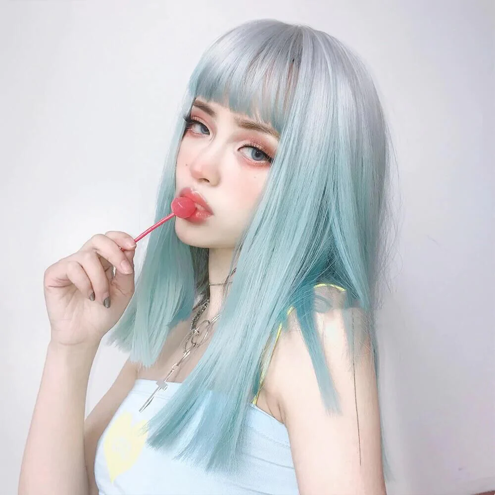 Natural gradient color wig   HA1113 - Image 5