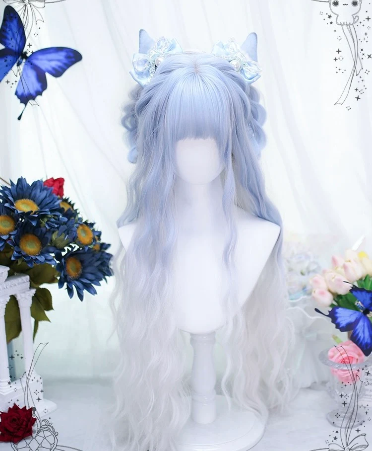 Natural gradient long curly wig HA2532 - Image 2